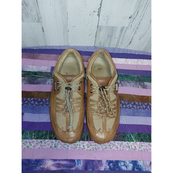 H.S. Trask Men's Size 8.5 M Brown Leather Trophy Lace Up Shoe - Picture 4 of 10